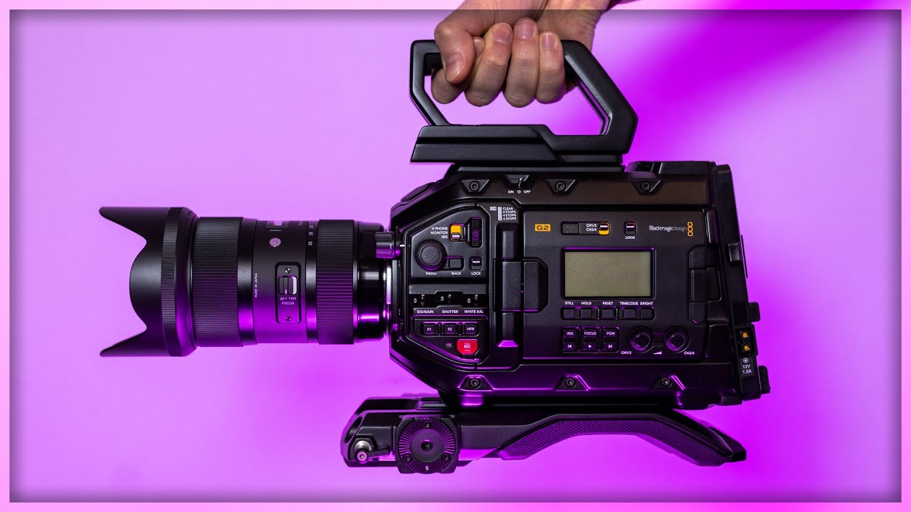 Meine neue YouTube Kamera! - Blackmagic URSA Broadcast G2 Unboxing