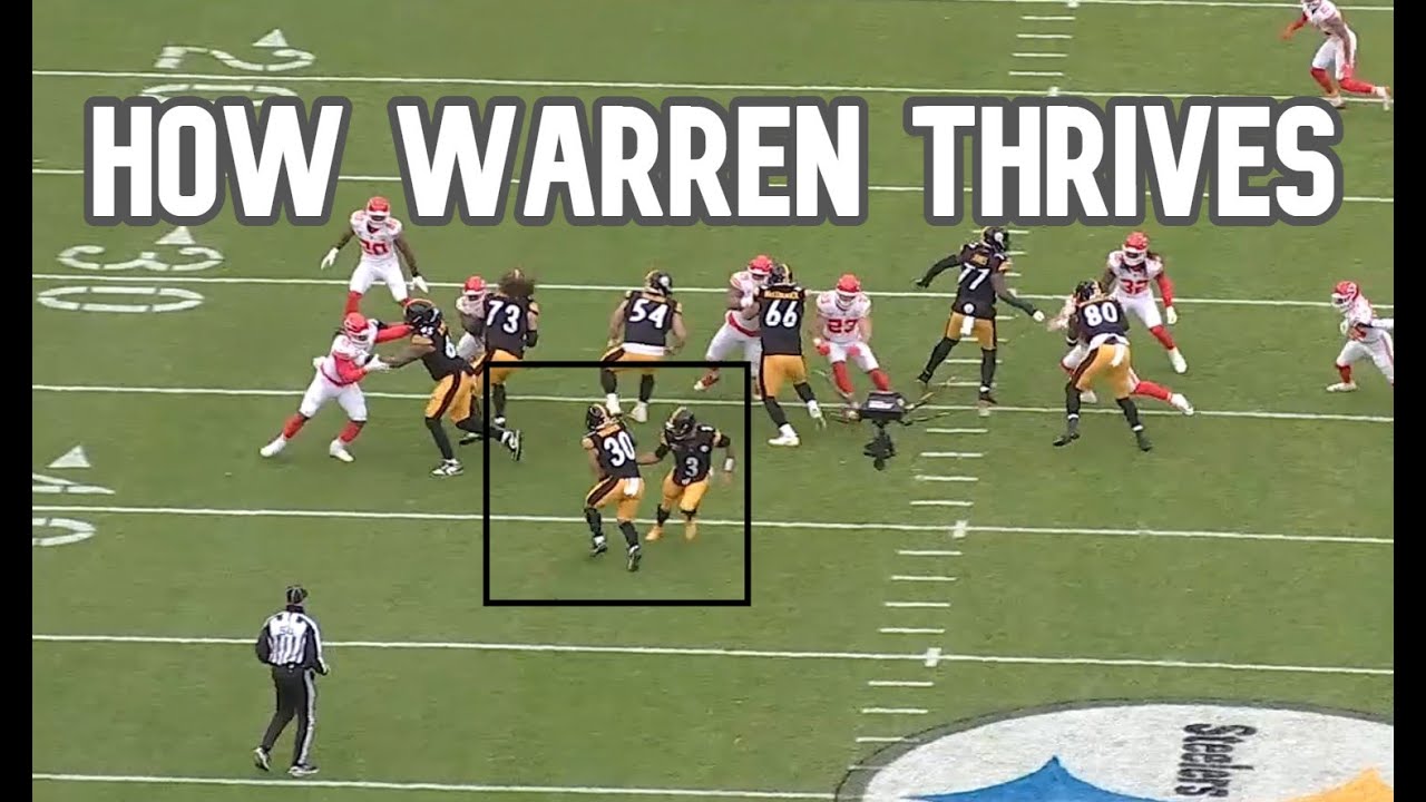 Jaylen Warren Shows The Vision Pittsburgh's Running Game Needs