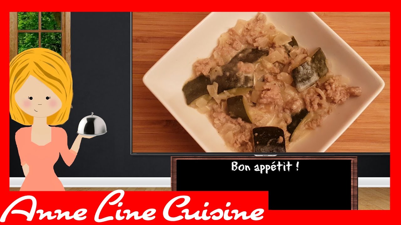 Courgettes, viande hach&eacute;e et vache qui rit [Cookeo]