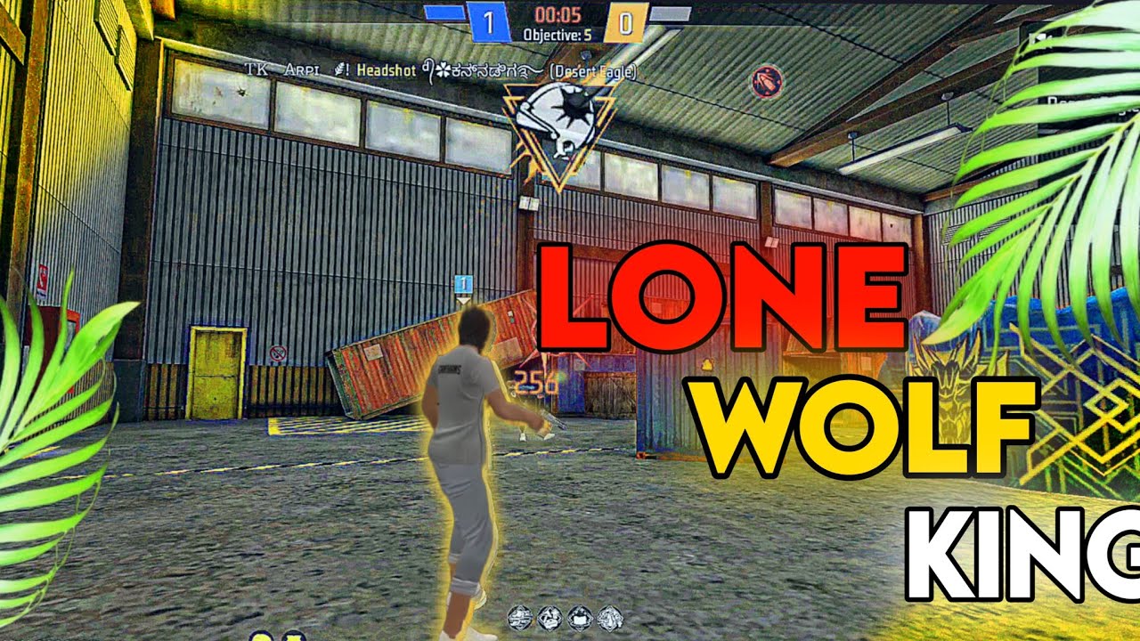 LONE WOLF KING 👑 IN KARNATAKA 💛❤ RALT GAMING FREE FIRE INDIA