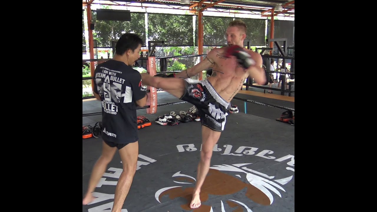Pascal Schroth training for comeback fight
