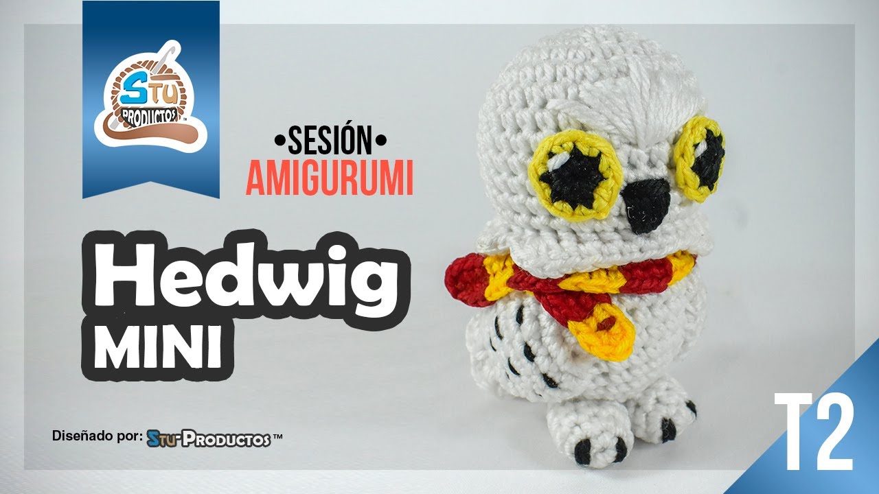 Hedwig MINI amigurumi | Stu-Productos