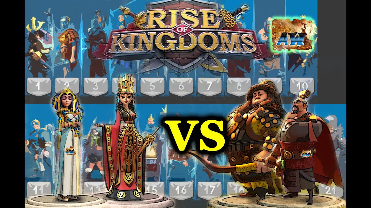 Rise of Kingdoms: Сондок+Клеопатра идеальная ловушка.