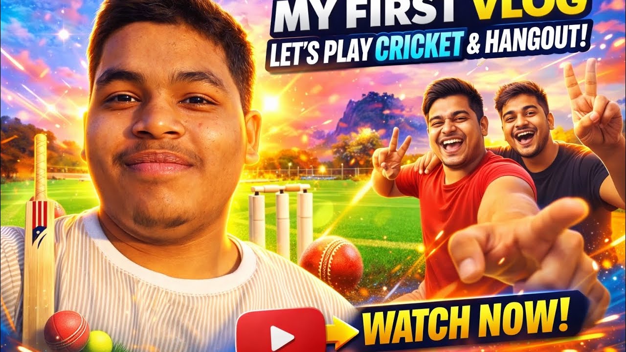 Aaj Cricket khala ga Dosto ka sath | आज क्रिकेट खेले ग दोस्तो के साथ | Mohit Indian Vlogs 