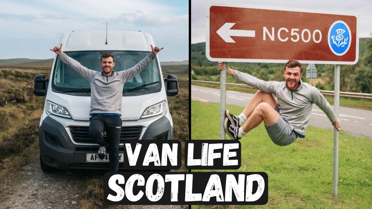 SCOTLAND VAN LIFE NC500 ROAD TRIP! Van Life UK (NC500 Roadtrip) Ep.2