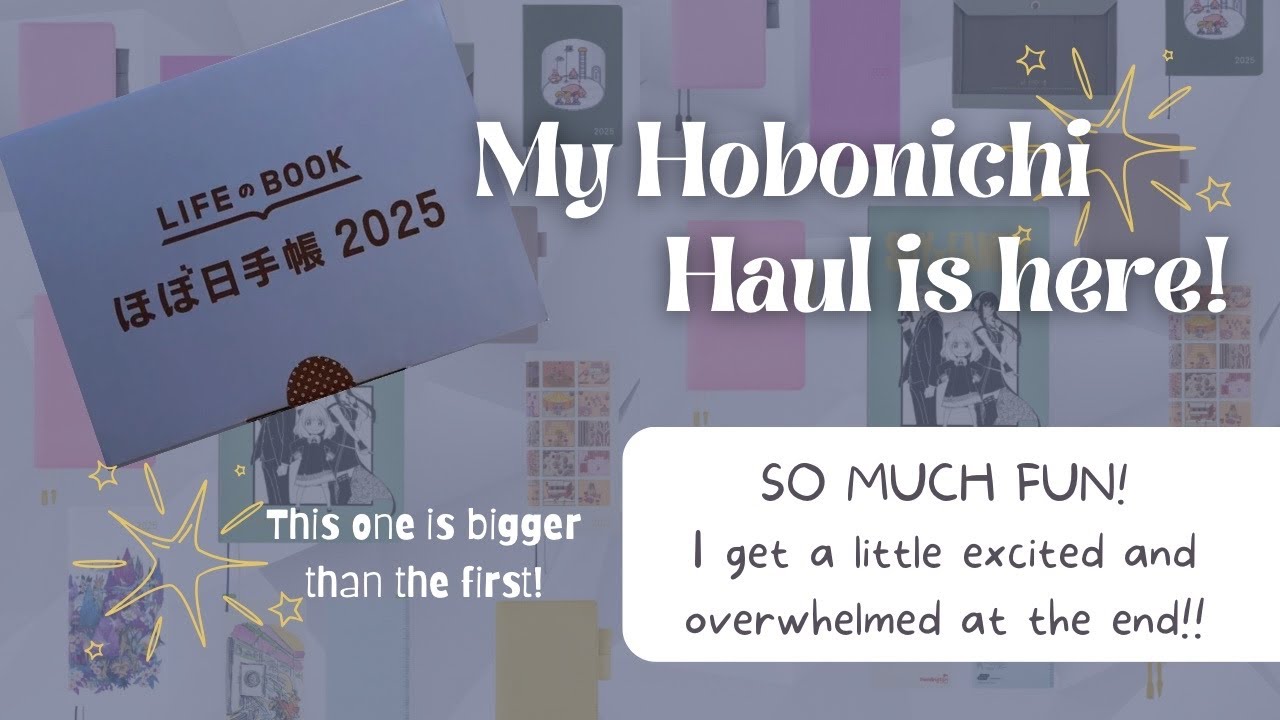 It’s another Hobonichi Haul and it’s a big one!