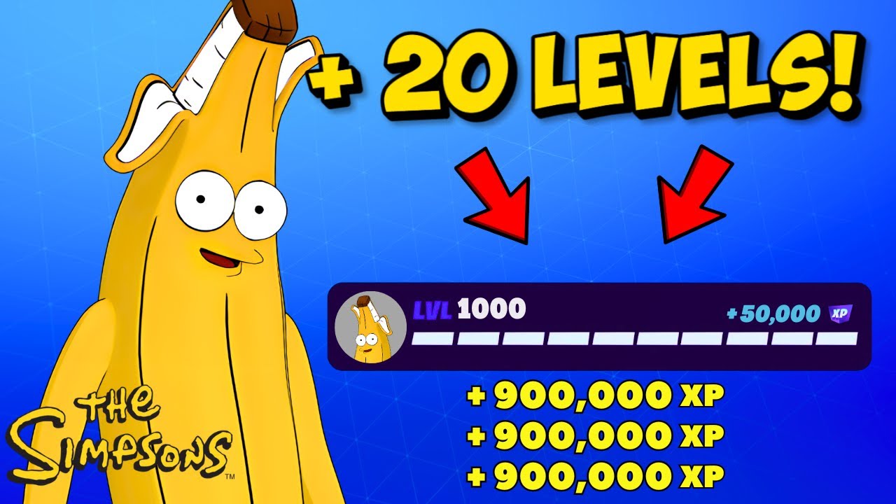 *NO TIMER* LEGIT Fortnite XP MAP to LEVEL UP FAST in CHAPTER 6 SIMPSONS MINI SEASON 2!
