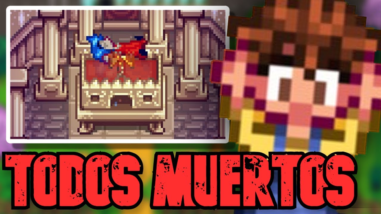 STARDEW VALLEY pero TODOS los aldeanos están MUERTOS...
