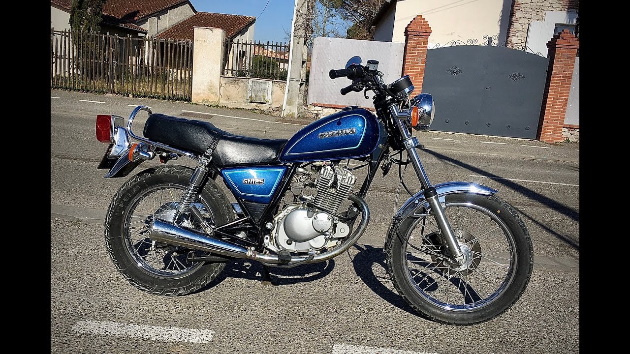 GN 125 SUZUKI 4T VINTAGE ORIGINE A VENDRE = MCSO performance = www.mcsoperformance.com