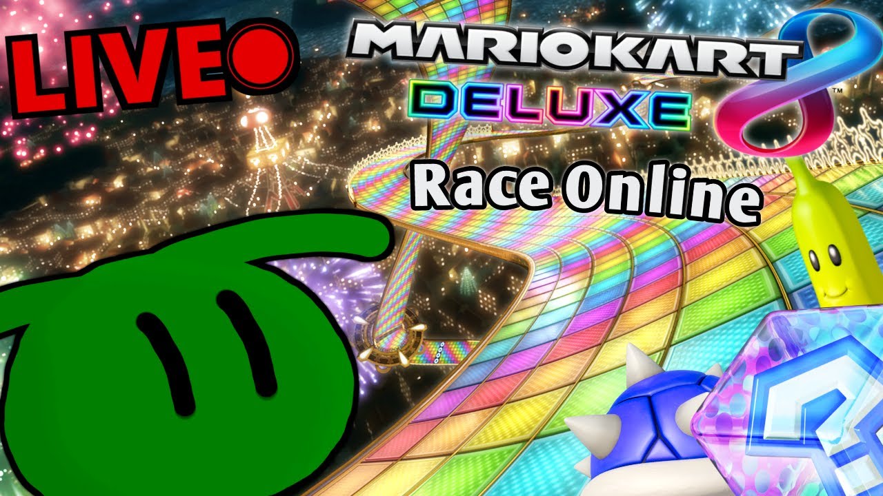 Mario Kart 8 Deluxe - Worldwide Racing Stream