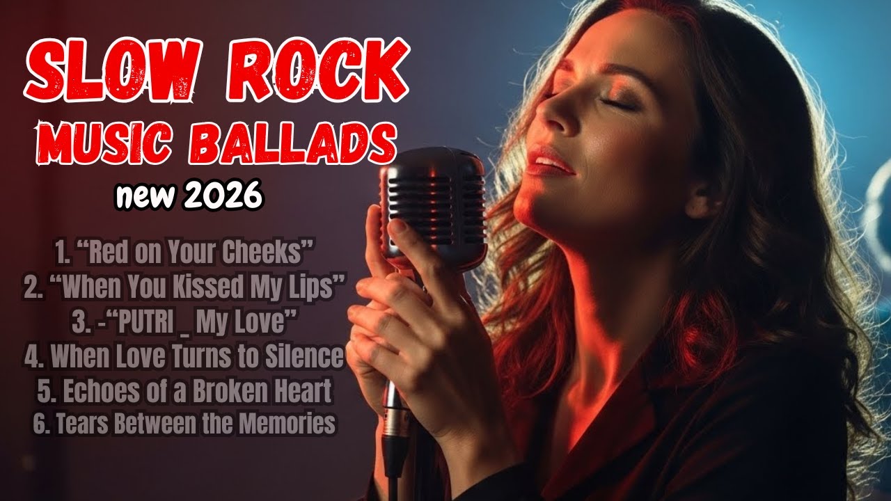 Classic Slow Rock Ballads 🎸 Emotional Love Songs | LIVE