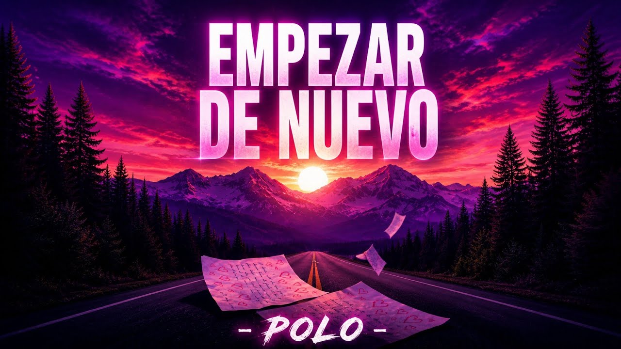 POLO - EMPEZAR DE NUEVO (VIDEO LYRIC OFICIAL)