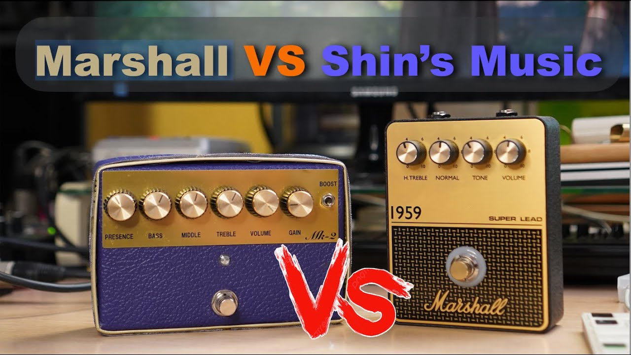 Marshall vs Shins music Plexi Comparison