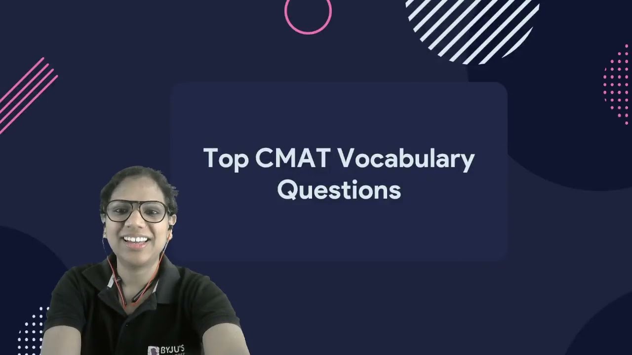 Top Vocabulary for CMAT 2023 | CMAT 2023 Preparation | Strategy to Crack CMAT Vocabulary Section