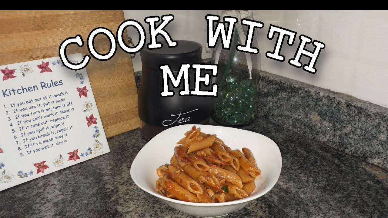 EASY SPICY PASTA RECIPIE  **AESTHETIC**