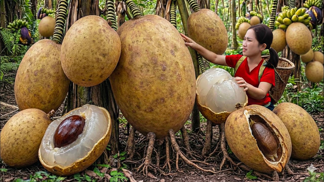Harvesting RARE Yunnan Longan to Sell | Buyers Amazed by the Size – Premium Quality