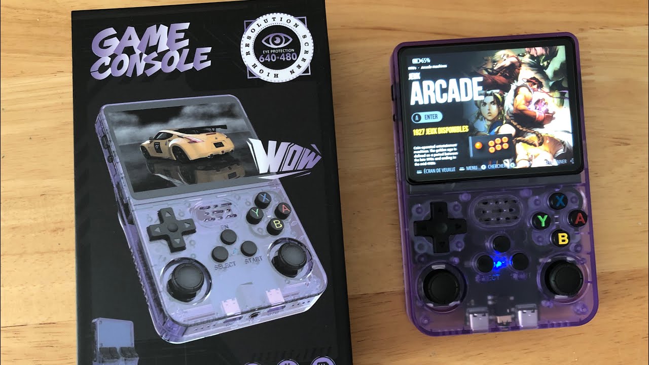#unboxing #console #r36s achetée sur #aliexpress #découverte