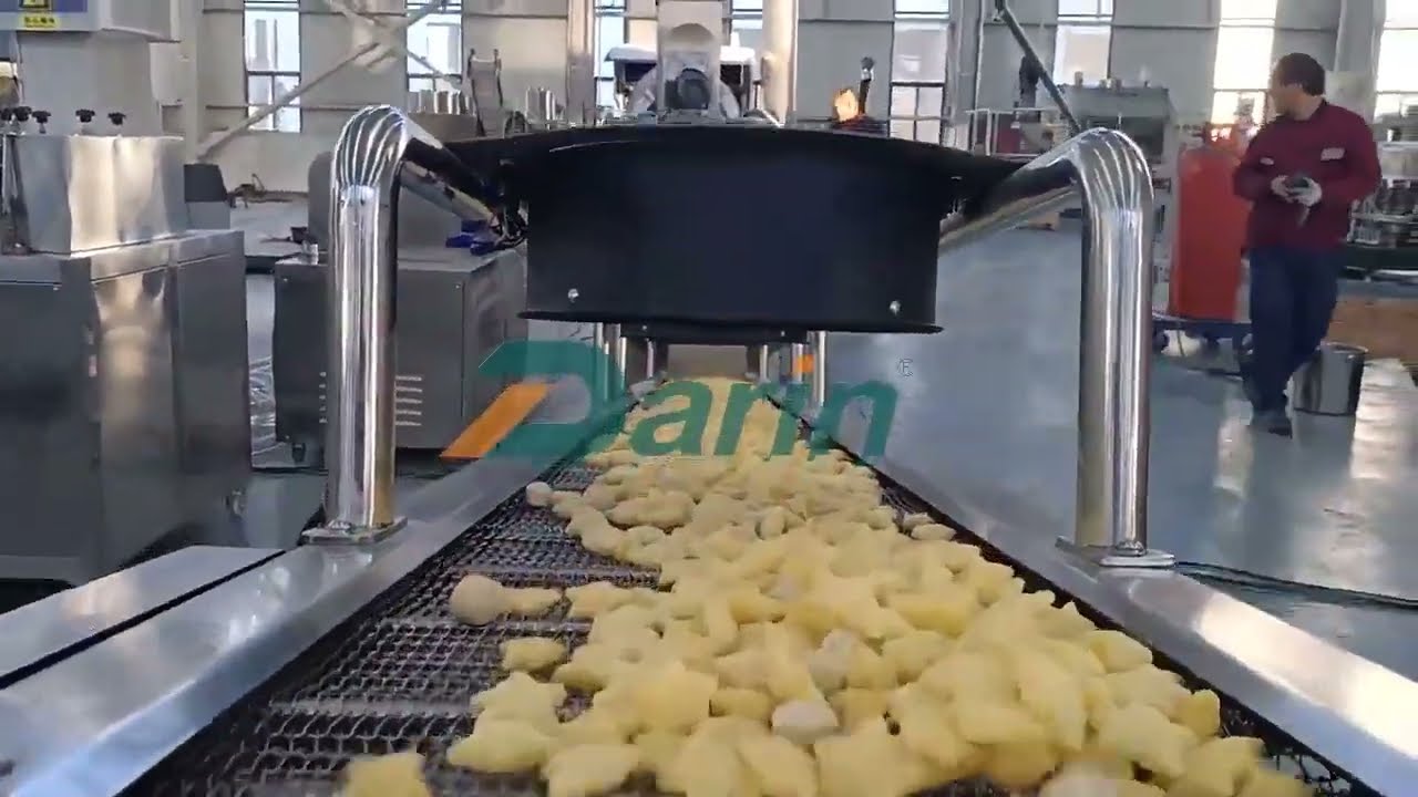 Darin Star Shape Corn Puffs/Puffcorn Snack Food Manufacturing Line #cornsnacks  #puffcorn