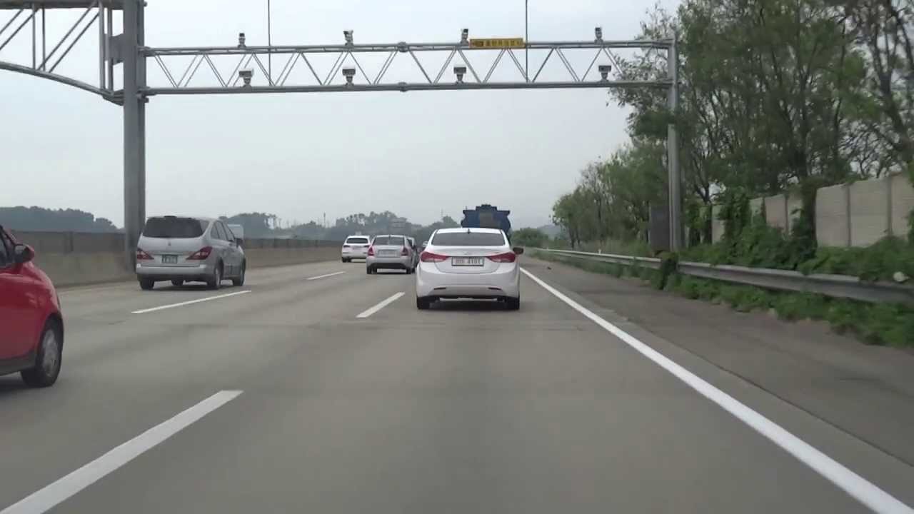 【レンタカーで韓国縦断 05.1】 車載動画 行淡島SA～群山 in 西海岸高速道路 1倍速