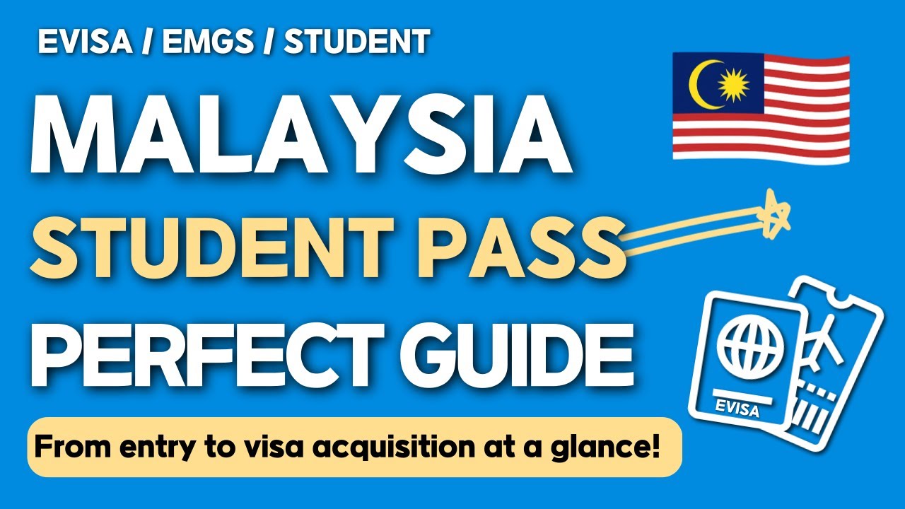 How to Apply for a Malaysia Student Visa (2025) | Full EMGS & eVISA Process