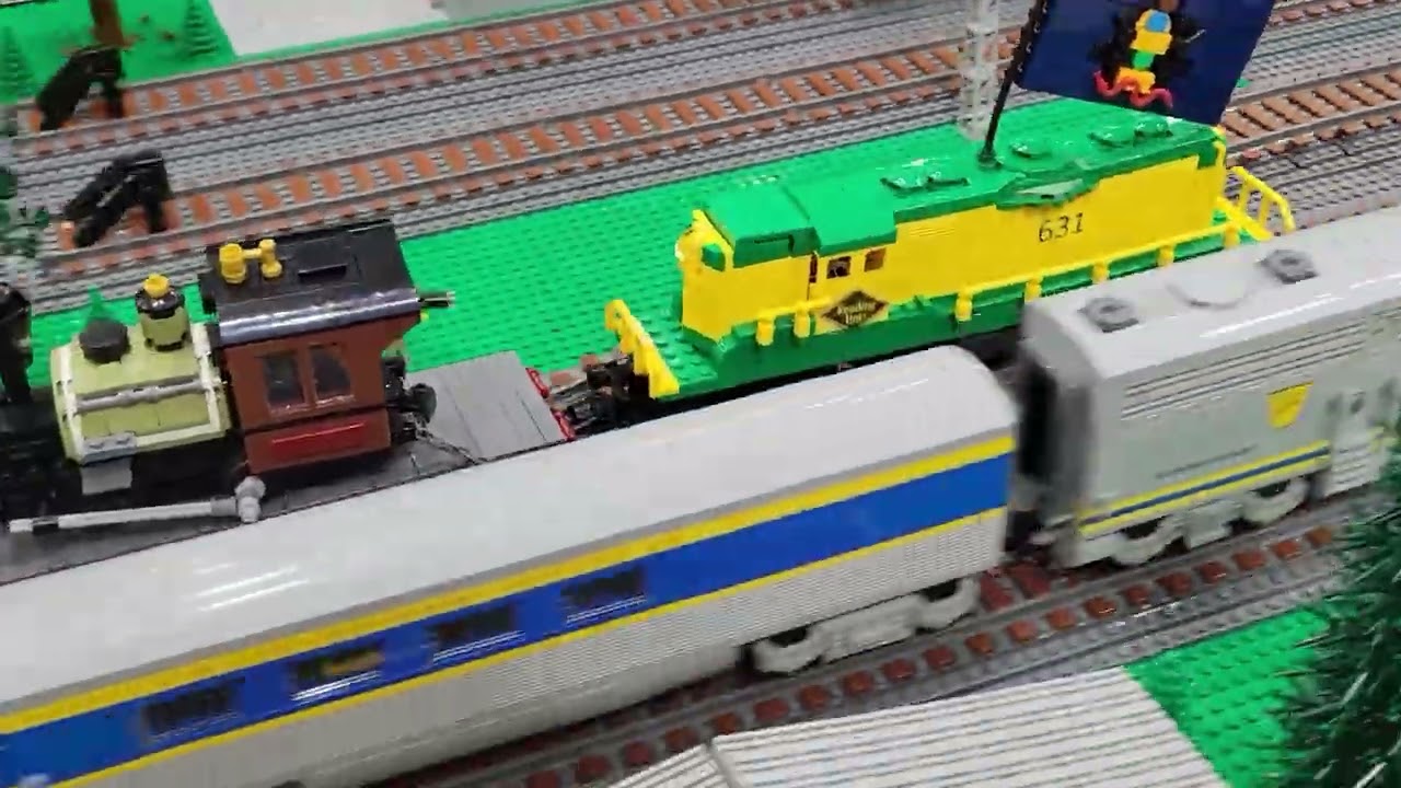 Brickworld Fort Wayne LGMS LEGO Train Layout