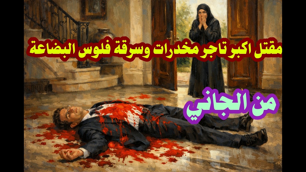 من الجاني حل لغز مقتل اكبر تاجر مخدرات وسرقة فلوس البضاعة المباعة في ظروف غامضة