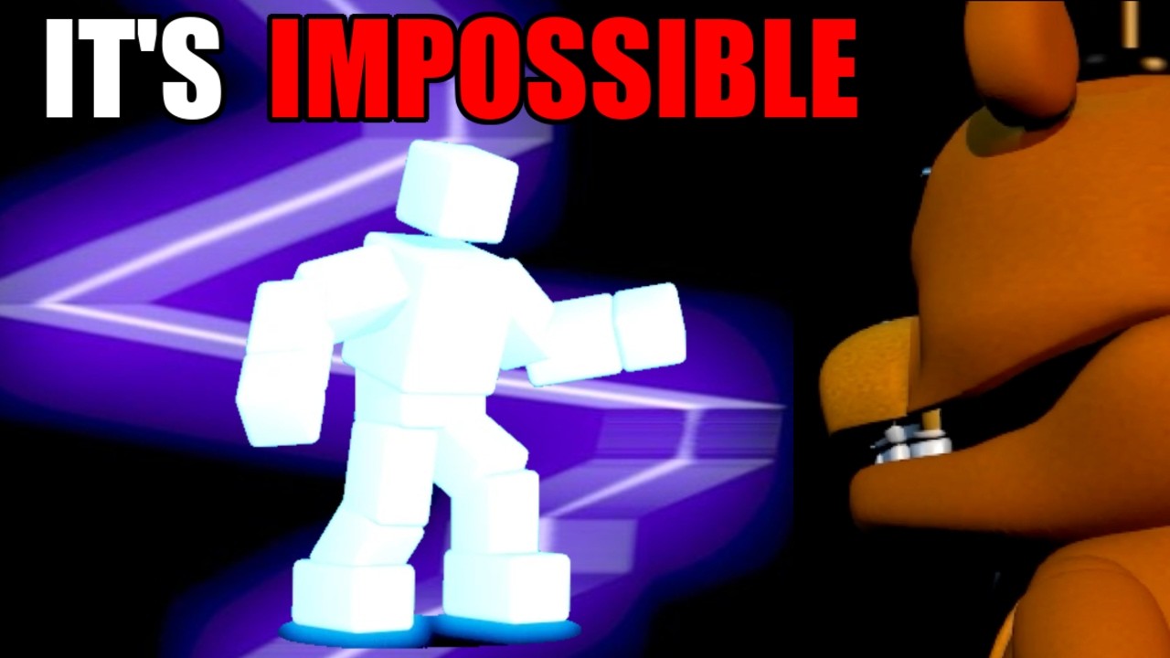 Scott is IMPOSSIBLE To Beat In FNaF World Refreshed