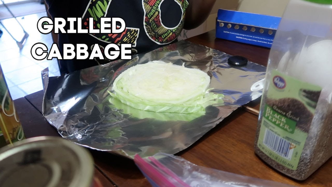 How To Grill Cabbage | 2020 Vlog #36 | That Chick Angel TV