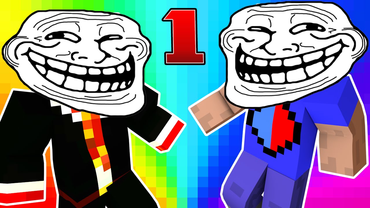 Minecraft - EPIC TROLL PARKOUR MAP! #1/2 with Preston & Vikkstar