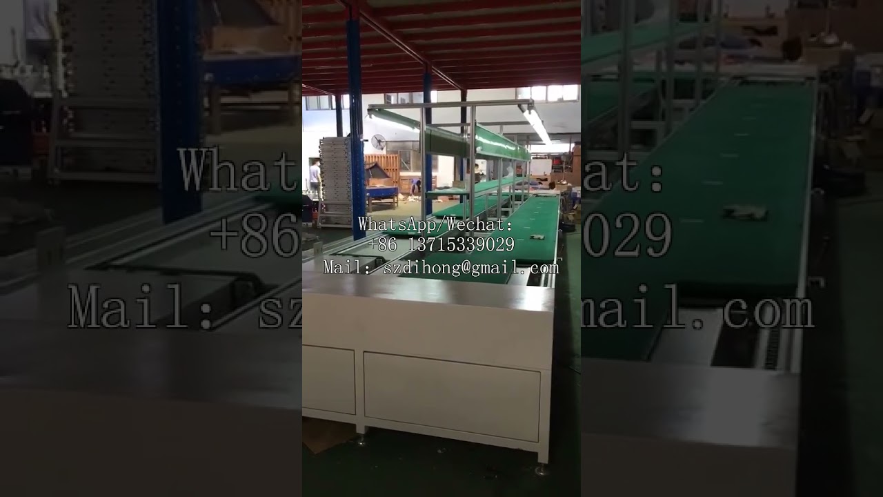 Automated double speed chain, differential chain assembly line, and self circulating drum assembly l