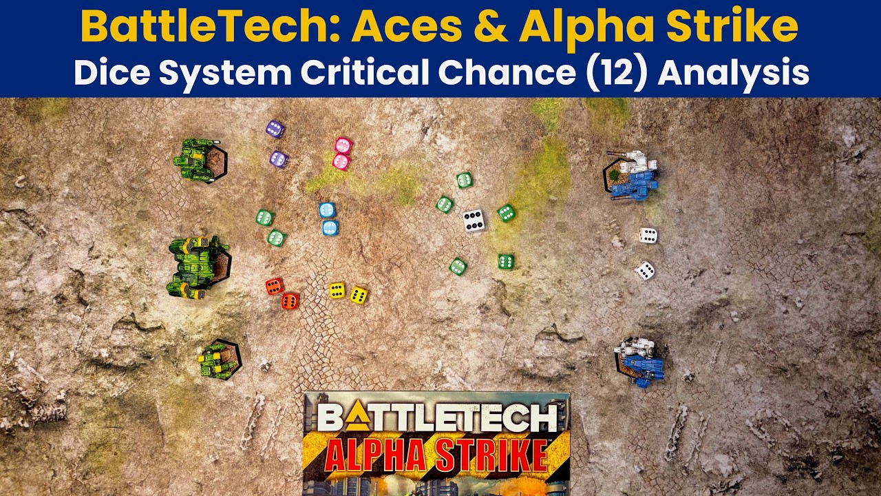 Critical Hit Controversy! | Alpha Strike & BattleTech Aces Dice Critical Odds | Official/House Rules