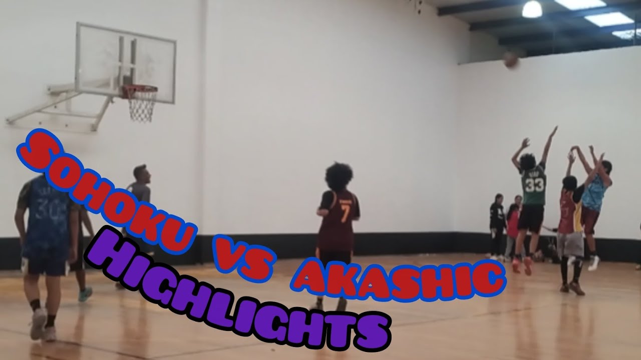 Shohoku vs Akashic highlights. Basketball M&eacute;xico 