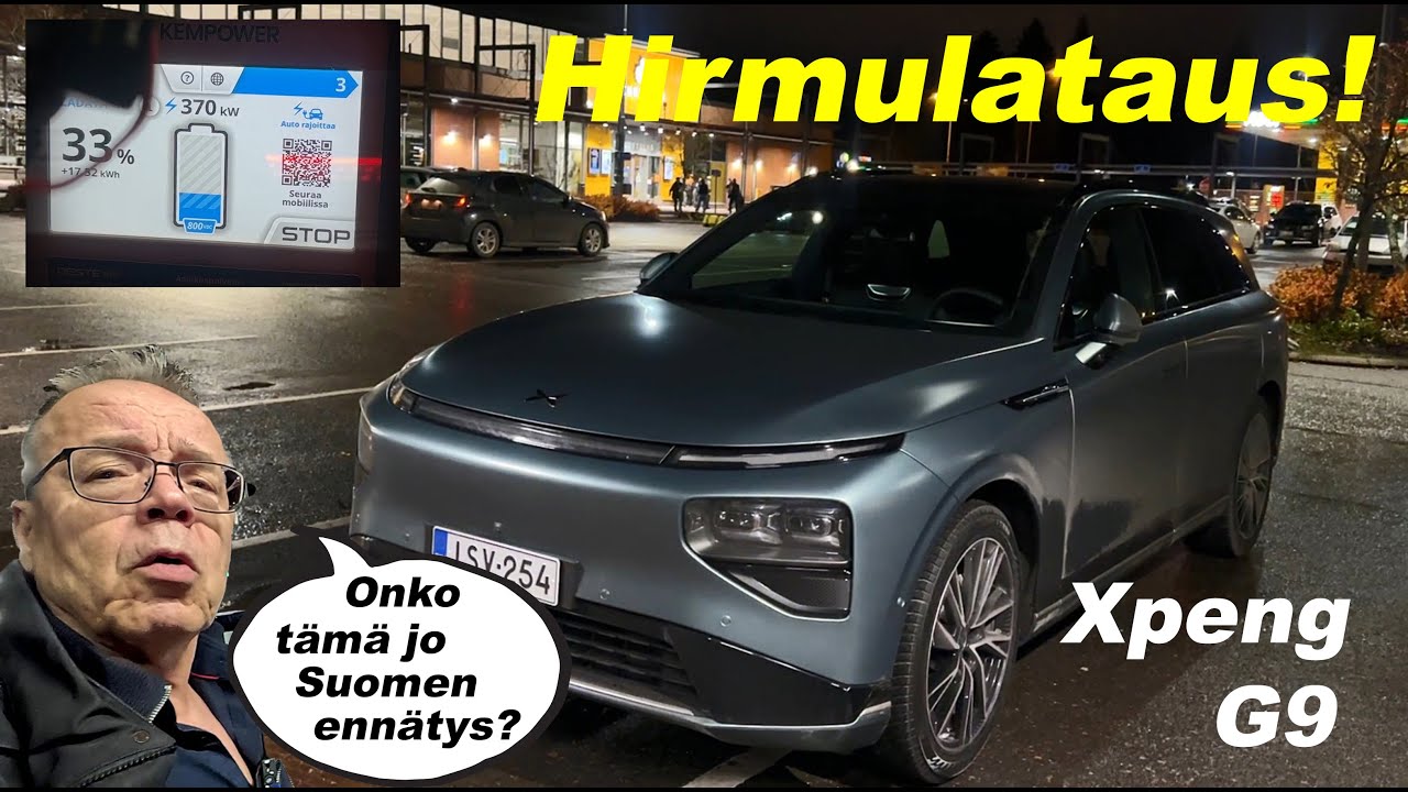 Xpengin superlataus tositestissä Suomessa - hirmutulos!