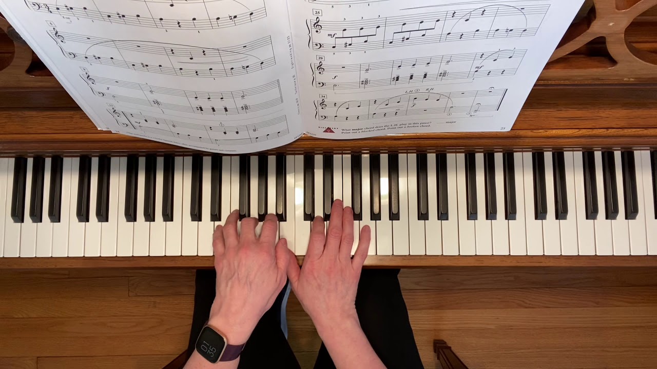 Malaguena - Piano Adventures Accelerated Level 2 Lesson Book and Level 2A Technique & Artistry