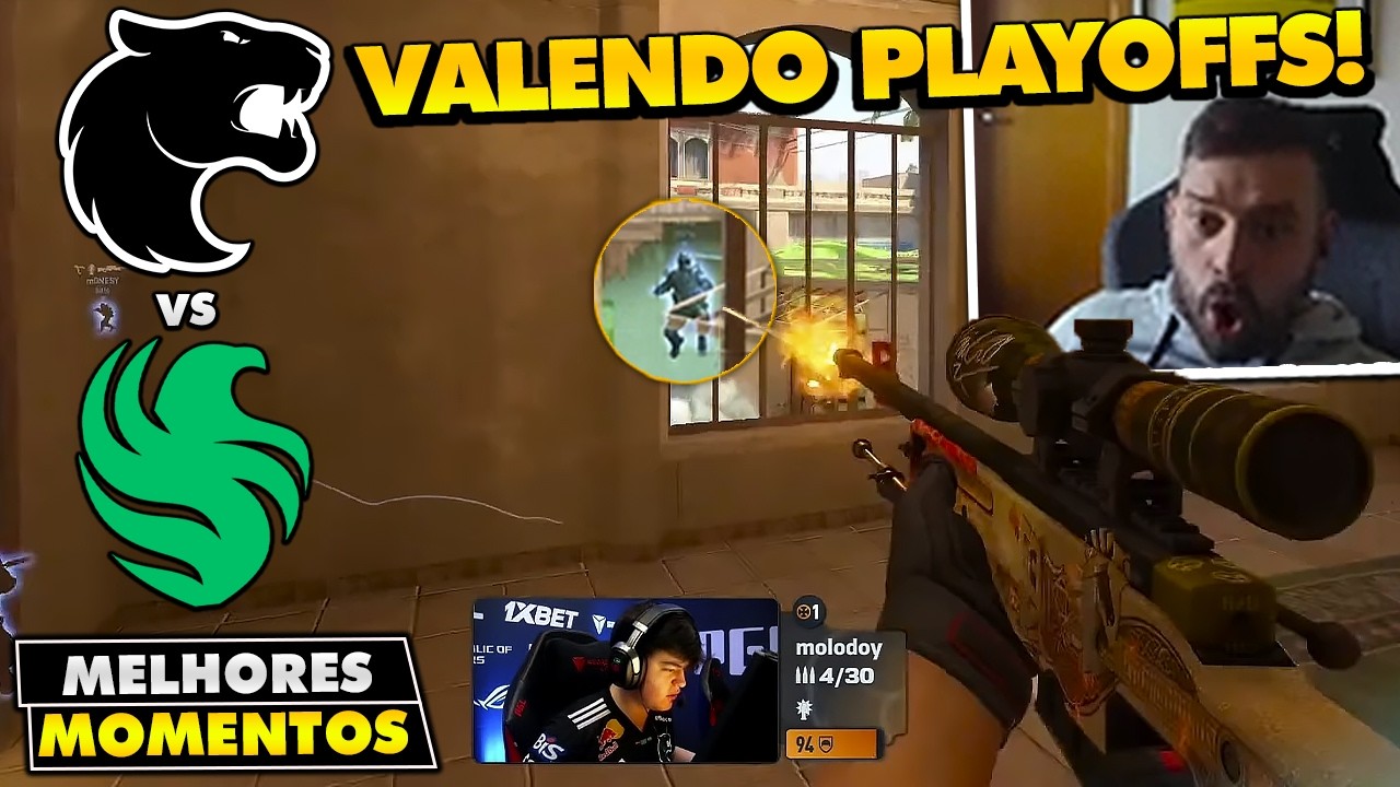 MOLODOY vs MONESY VALENDO A CLASSIFICAÇÃO! Melhores Momentos: FURIA vs FALCONS - PGL CLUJ-NAPOCA