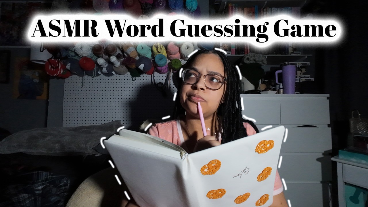 ASMR Word Guessing Game (ASMR Whispers, Writing)