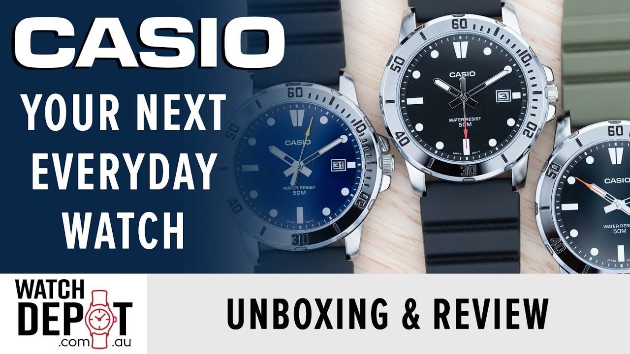 YOUR NEXT CASIO - Casio MTPVD01 Series | Unboxing & Review
