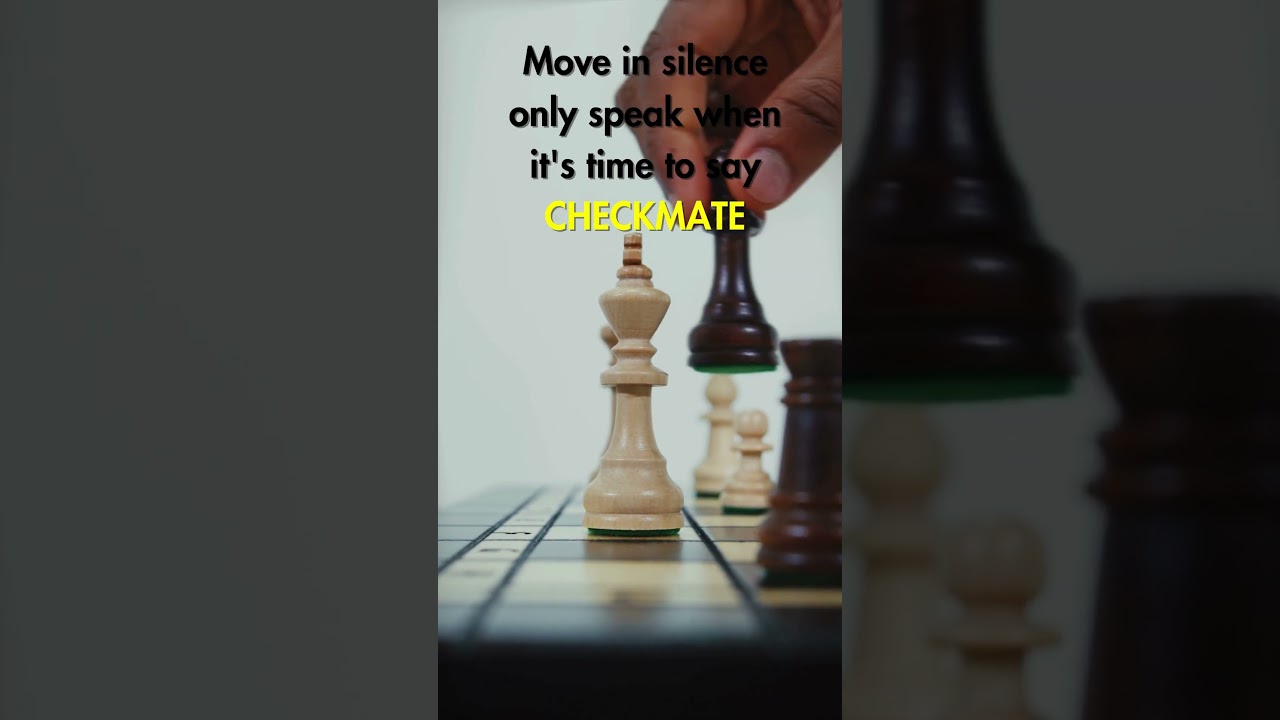 Mastering Strategic Silence: Timing Your Checkmate