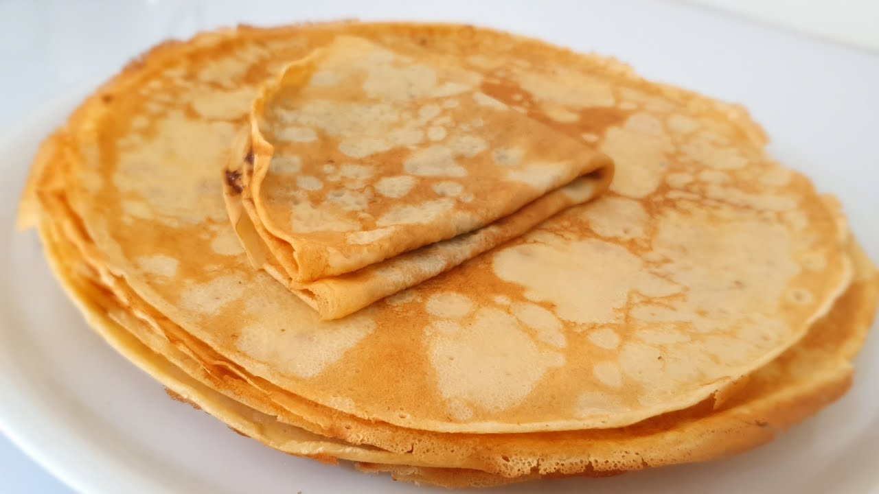 crêpes très légères et ultra moelleuses