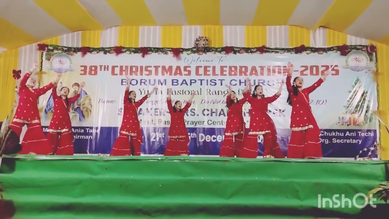 38th Christmas celebration.At Borum Baptist Church, Cultural events on 22.12.2025 Dance by James G