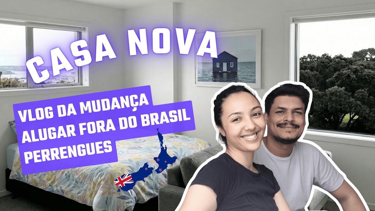 ALUGAMOS nosso PRIMEIRO APÊ fora do Brasil | Nossa mudança do Hostel, perrengues e faxina🏠🇳🇿