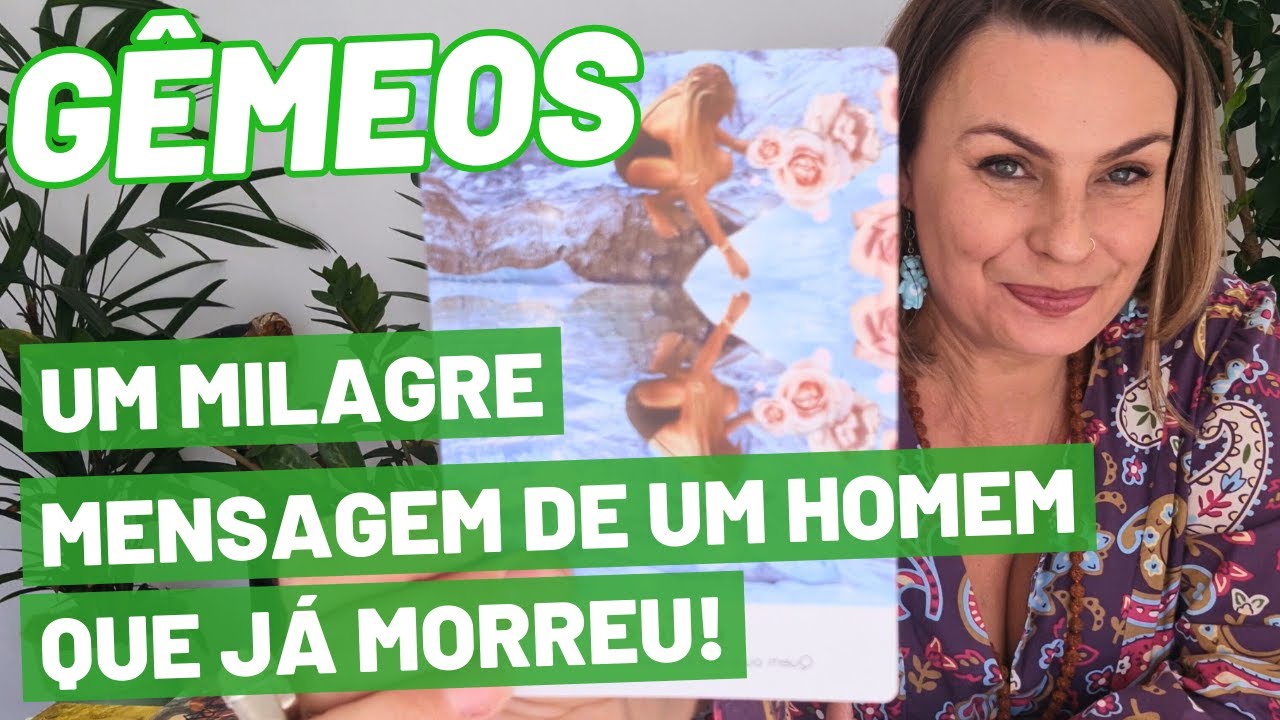 GÊMEOS ♊️ SUAS PRECES FORAM OUVIDAS ! SEU MILAGRE ESTÁ PRÓXIMO - MENSAGEM DE UM HOMEM QUE JÁ MORREU