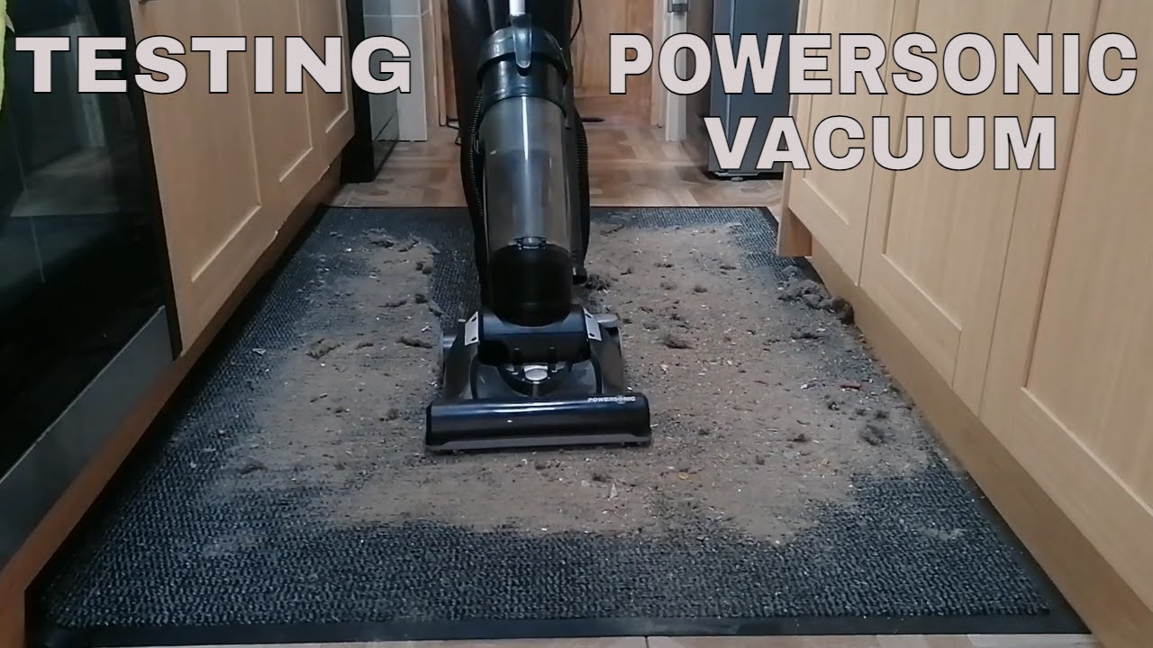 POWERSONIC VACUUM - [MESS TEST] - WHY CHEAPO VACUUMS ARE RUBBISH AND CANT HACK MY MESS TESTS