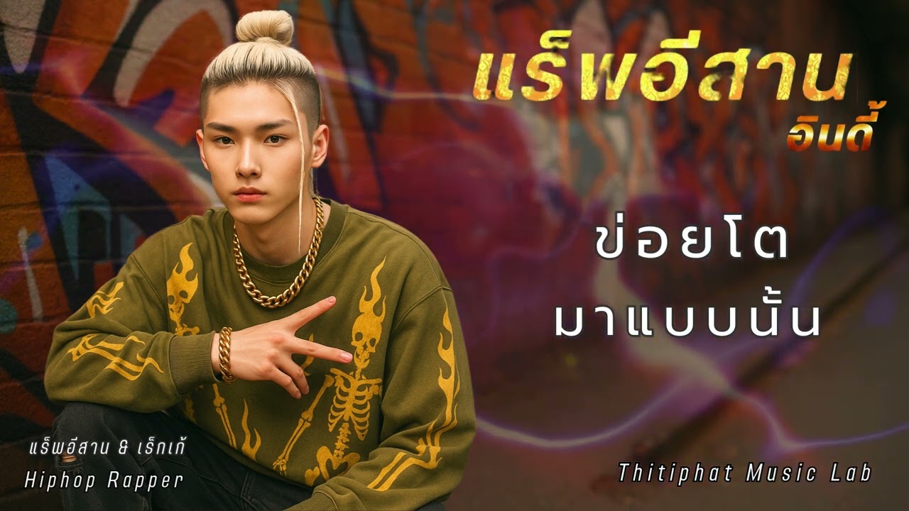แร็พอีสาน_ ข่อยโตมาแบบนั้น [ Thitiphat Music Lab ] เพลงแร็พ, ฮิปฮอป, rap, rapper, hiphop,