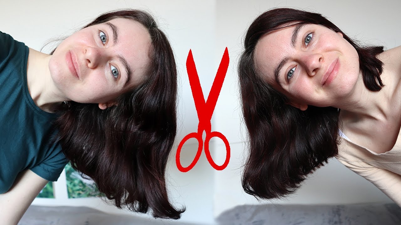 Couper ses cheveux soi-même + frange ✂️ | TUTO