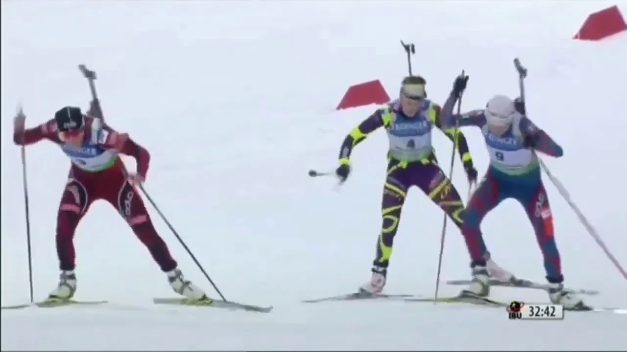 BIATHLON Kämpfe&Fights und Zielsprints 3