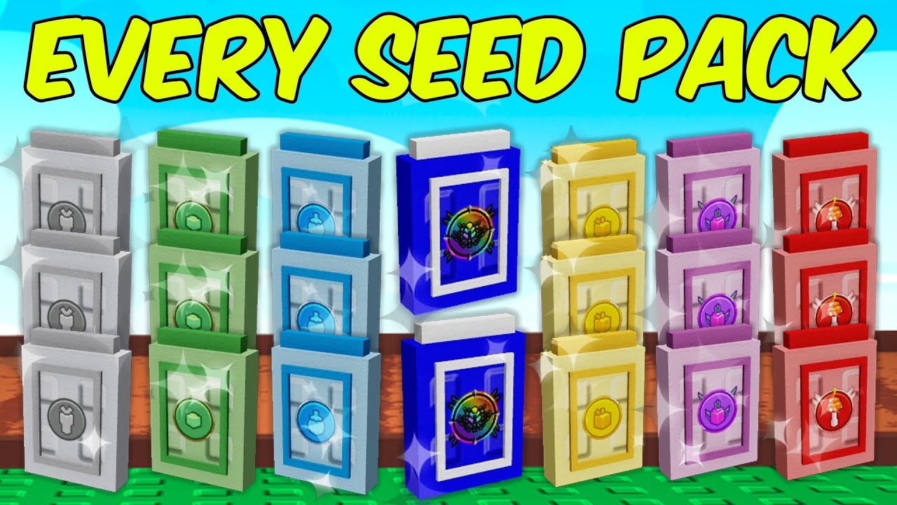 I Opened Every Silver Seed Pack in Grow a Garden (Achievement Rewards)