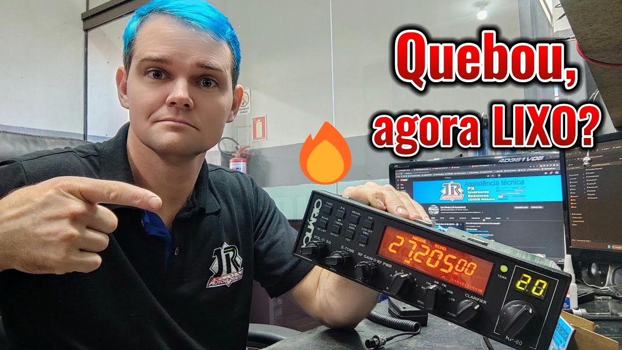 Detalhes de reparo radio RP-80