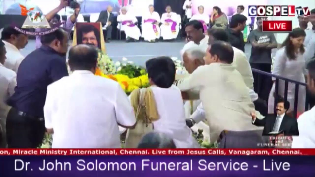தேவனே நான் உமதண்டையில் ll ECI Pastors ll Dr. John Solomon Funeral Service