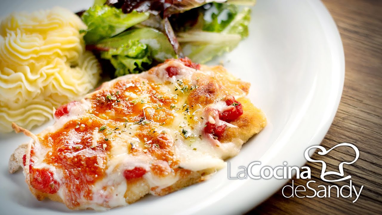 Milanesa de pollo napolitana recetas con pechugas de pollo